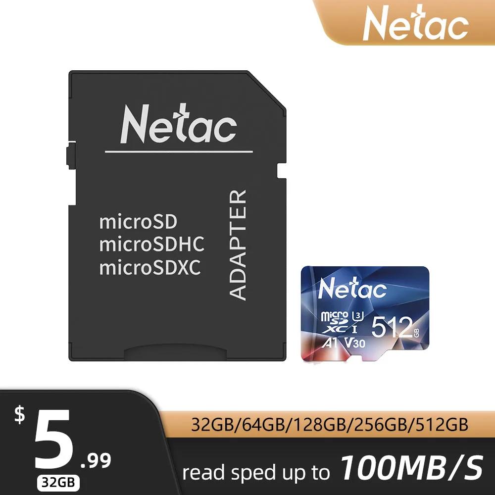 Netac ũ SD ī, ޴ ī޶ п  U3 SD ī, ޸ ī V30, 128GB, 256GB, 512GB, 64GB, 32GB, 100 MB/s